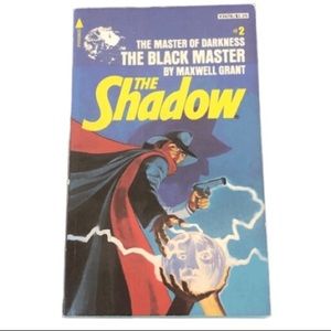 1977 Vintage Book The Shadow #2 The Black Master Maxwell Grant Paperback